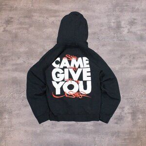 Vintage VTG 2000's 00's Usher URX Tour Zip Up Black Hoodie